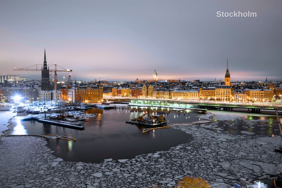 Стокгольм &ndash; город для прогулок и активного отдыха